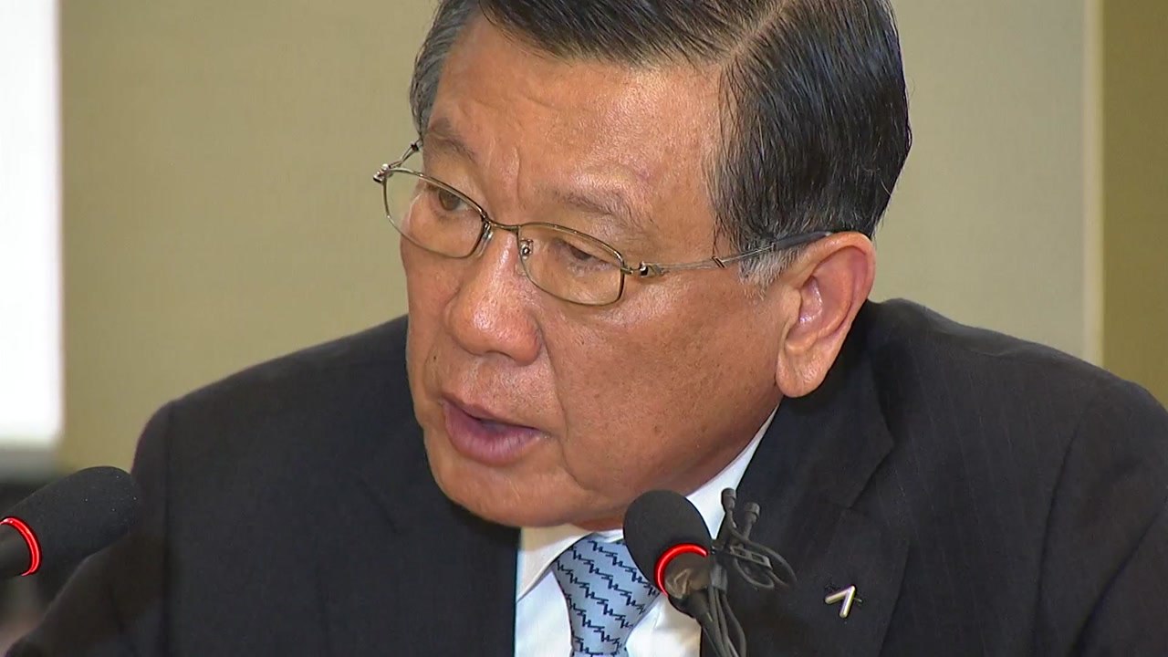 "심려 끼쳐 죄송" 박삼구 회장 기내식 대란 공식 사과 / YTN