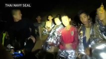 12  Boys Trapped  in Chiang Rai's Tham Luang Cave Get Dive Lessons a cave in Thailand