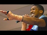 ANTHONY JOSHUA TALKS TO HIS FANS