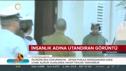 İnsanlık adına utandıran görüntü