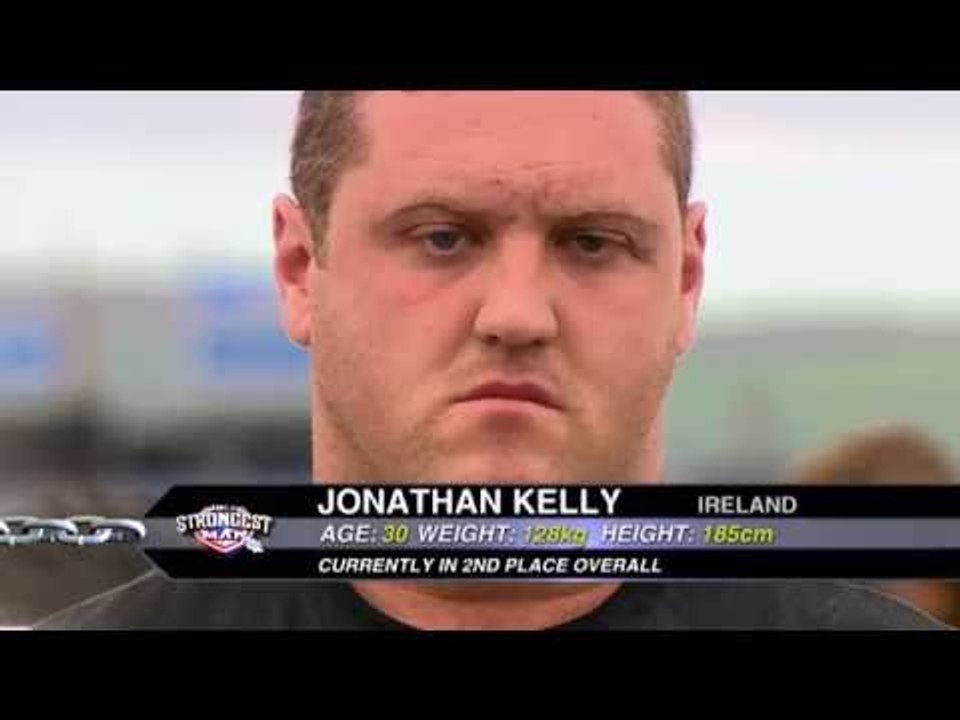 UKs Strongest Man 2013 Monster Strong Log Lift