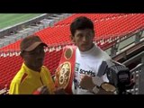 Jamie McDonnell v Tabtimdaeng Na Rachawat Face Off at Wembley Stadium