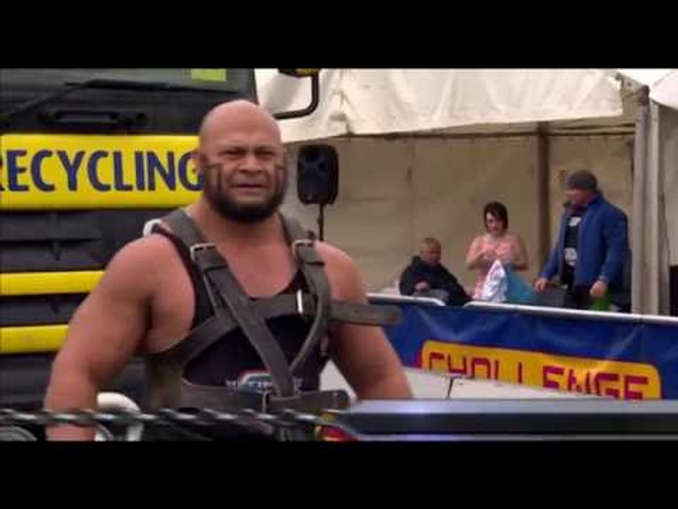 Ultimate Strongman Masters 2012 - Double Truck Pull