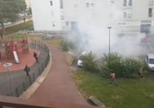 Tear Gas Fired During Nantes Clashes Following Fatal Police Shooting