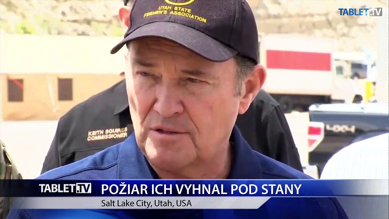 Rozsiahly požiar v americkom štáte Utah vyhnal ľudí pod stany