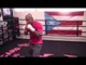 Miguel Cotto shadow boxing vs Sergio Martinez