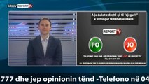 Report Tv - Emisioni Shtypi i Ditës dhe Ju, gazetat dhe telefonatat,  4 Korrik 2018