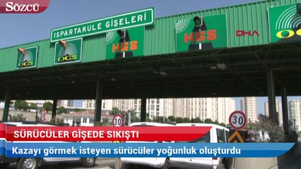 İnatçı sürücüler gişede sıkıştı