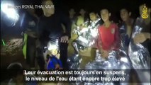 Thaïlande: les enfants dans la grotte se disent 