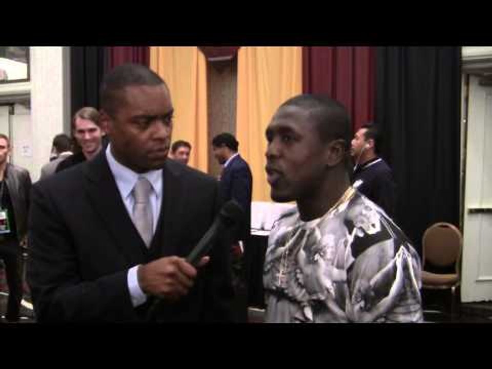 ANDRE BERTO on Saul Canelo Alvarez vs Erislandy Lara POST FIGHT PRESS CONFERENCE