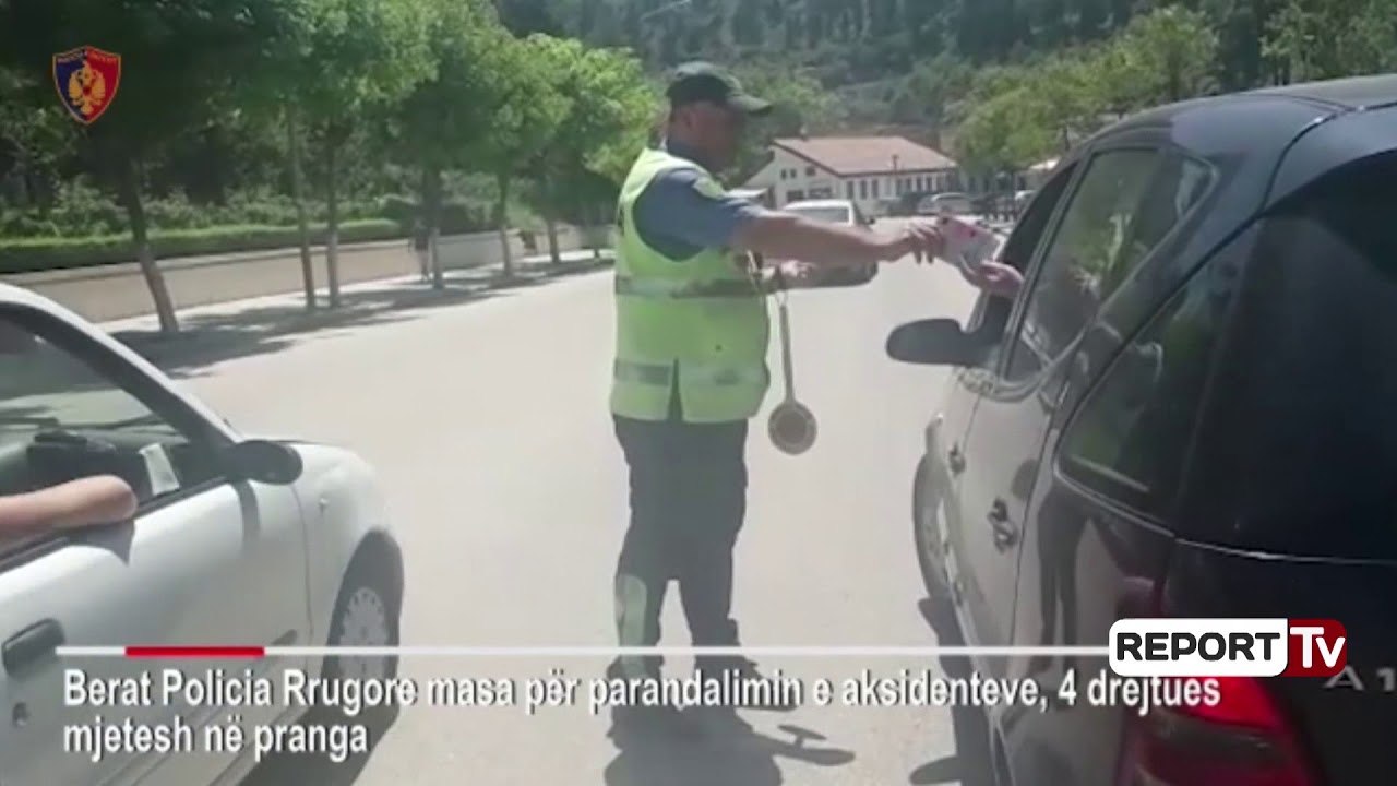Policia Rrugore e Beratit aksion për shkelësit e rregullave, 131 gjoba dhe masa ligjore