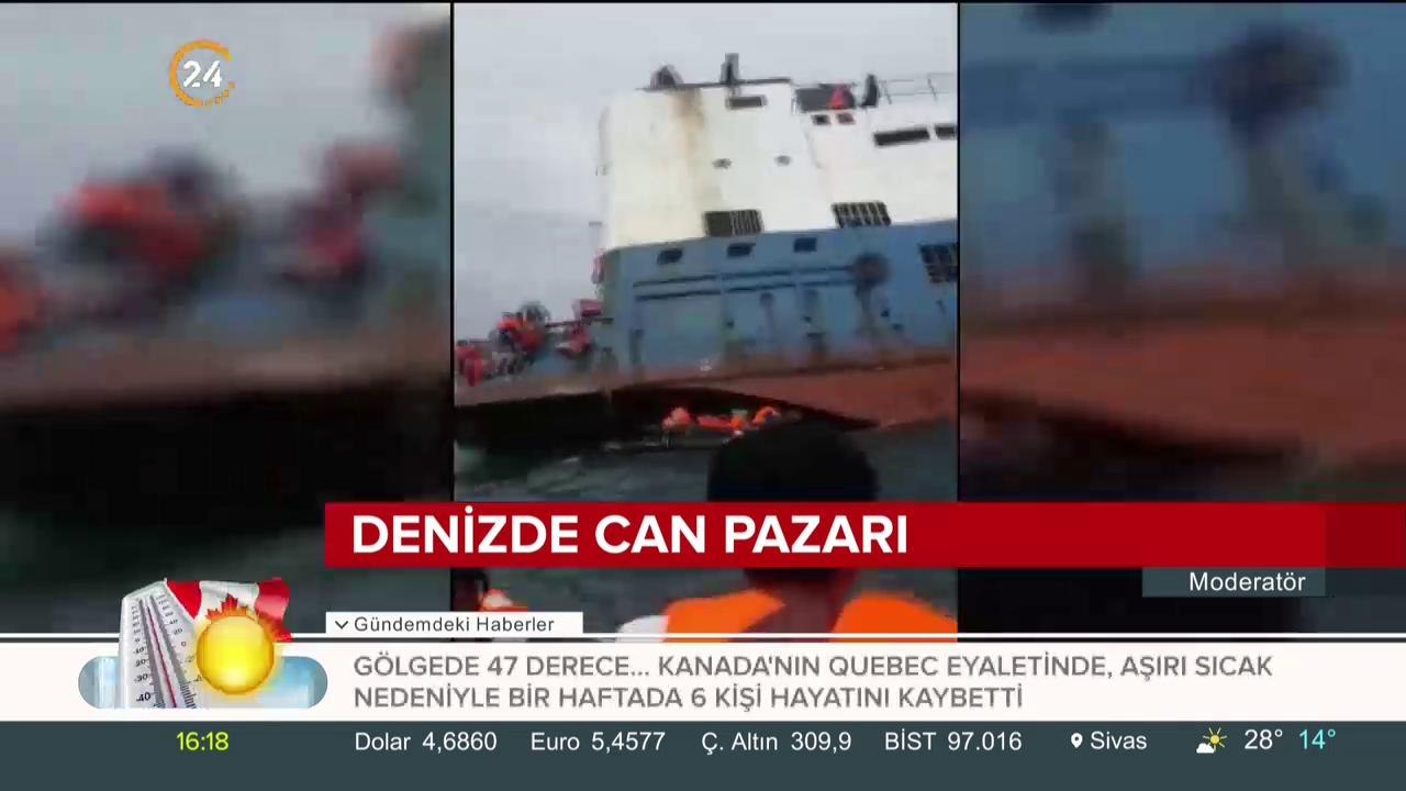 Denizde can pazarı
