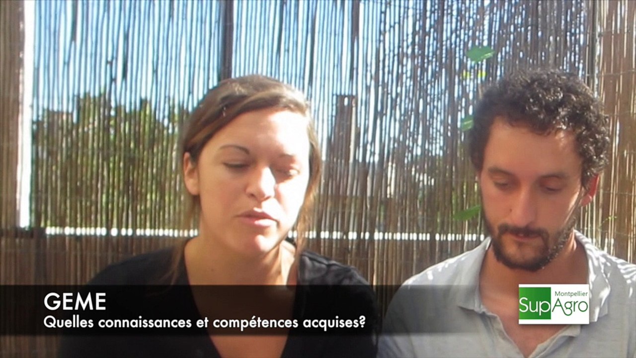 Témoignages de diplômés de l'option Eau, Sol, Environnement de la formation Ingénieur Agronome