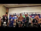 Terry Flanagan v Martin Gethin Weigh In & Face Off