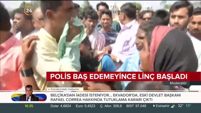 Polis baş edemeyince linç başladı