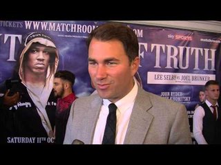 Eddie Hearn on Anthony Joshua, Kell Brook v Amir Khan & Carl Froch v James DeGale