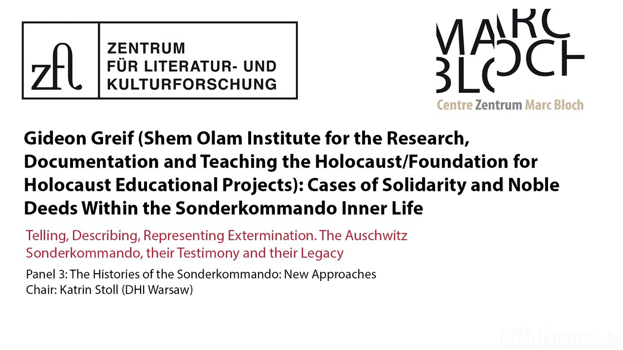 Auschwitz Sonderkommando, Testimony and Legacy - Panel 3 (1/3)