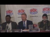 Full Dereck Chisora v Tyson Fury Bad Blood Press Conference