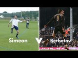 SIMEON V BERBATOV | TOTTENHAM GOAL RECREATION CHALLENGE!!