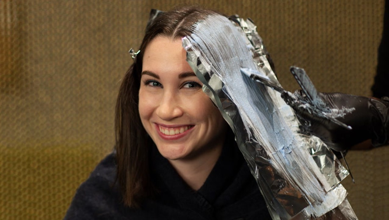 From True Brunette To Bleach Blonde