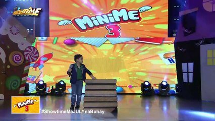 It's Showtime MiniMe 3: Angelo George Uyyco as mini Joshua Garcia