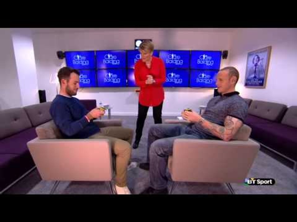 Rubik Cube Challenge George Groves V Mark Cavenish Courtesy of BT Sport