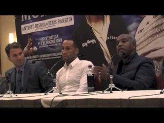 Full James DeGale v Marco Antonio Periban Press Conference