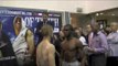 Ohara Davies v Andy Harris Weigh-In & Face Off