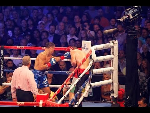 GGG Gennady Golovkin 2ND ROUND KNOCKOUT vs Marco Antonio Rubio!