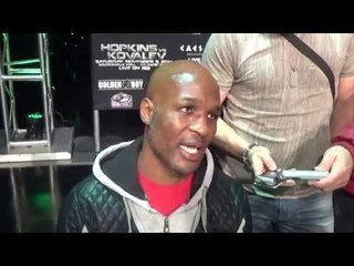 BERNARD HOPKINS Round Table Interviews vs Sergey Kovalev