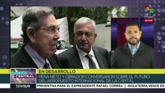 México: Peña Nieto y Obrador se reúnen para abordar transición