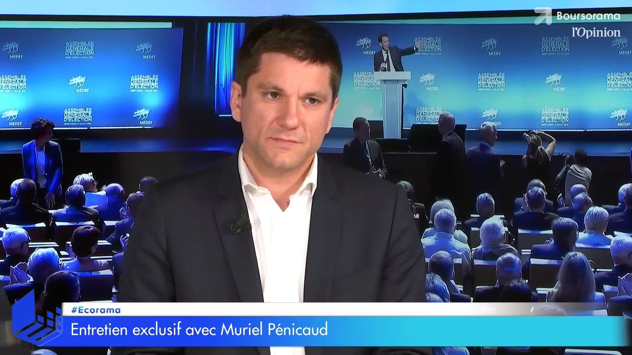 Première réaction de Muriel Pénicaud à l’élection de Roux de Bézieux au Medef