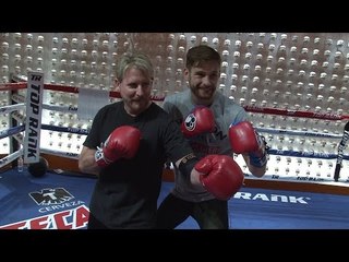 Chris Algieri In Ring Demonstration
