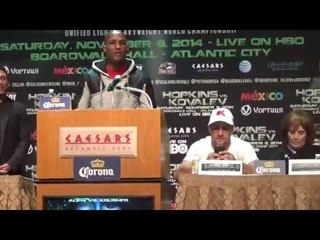 Bernard Hopkins vs Sergey Kovalev FINAL PRESS CONFERENCE