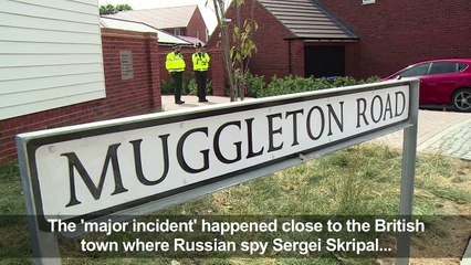 Two people fall critically ill near UK nerve poisoning town