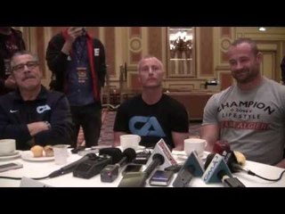 (Chris Algieri Trainers Team) Tim Lane, Kieth Tremble & Stitch Duran -Round Table Interview