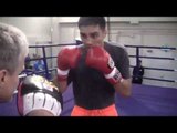 Antonio DeMarco  FINAL MITT WORKOUT With Freddie Roach