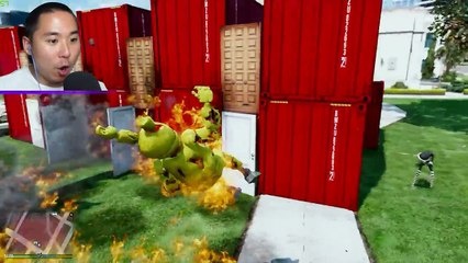 WHICH HORROR DOOR WILL SPRINGTRAP CHOOSE? (GTA 5 Mods For Kids FNAF RedHatter)