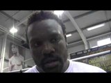 Dereck Chisora On Tyson Fury Fight