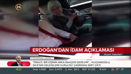Erdoğan'dan idam açıklaması