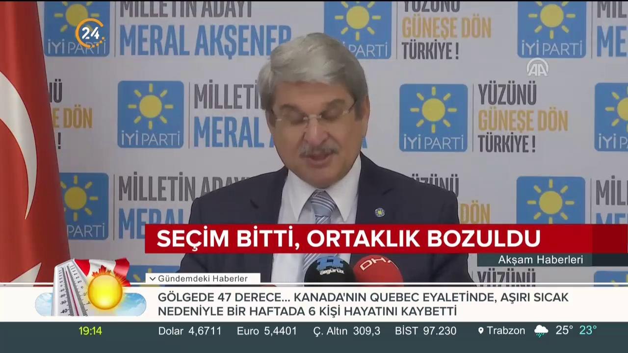 İttifak dağıldı