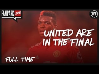 United Are In The Final - Manchester United  2 - 1 Tottenham - Full Time Phone In - FanPark Live