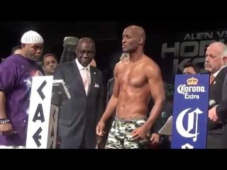 Bernard Hopkins vs Sergey Kovalev WEIGH IN & WEIRD FACE OFF
