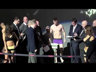 Frankie Gavin v Bradley Skeete Bad Blood Weigh-In