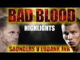 Billy Joe Saunders V Chris Eubank Jnr Highlights of the build up