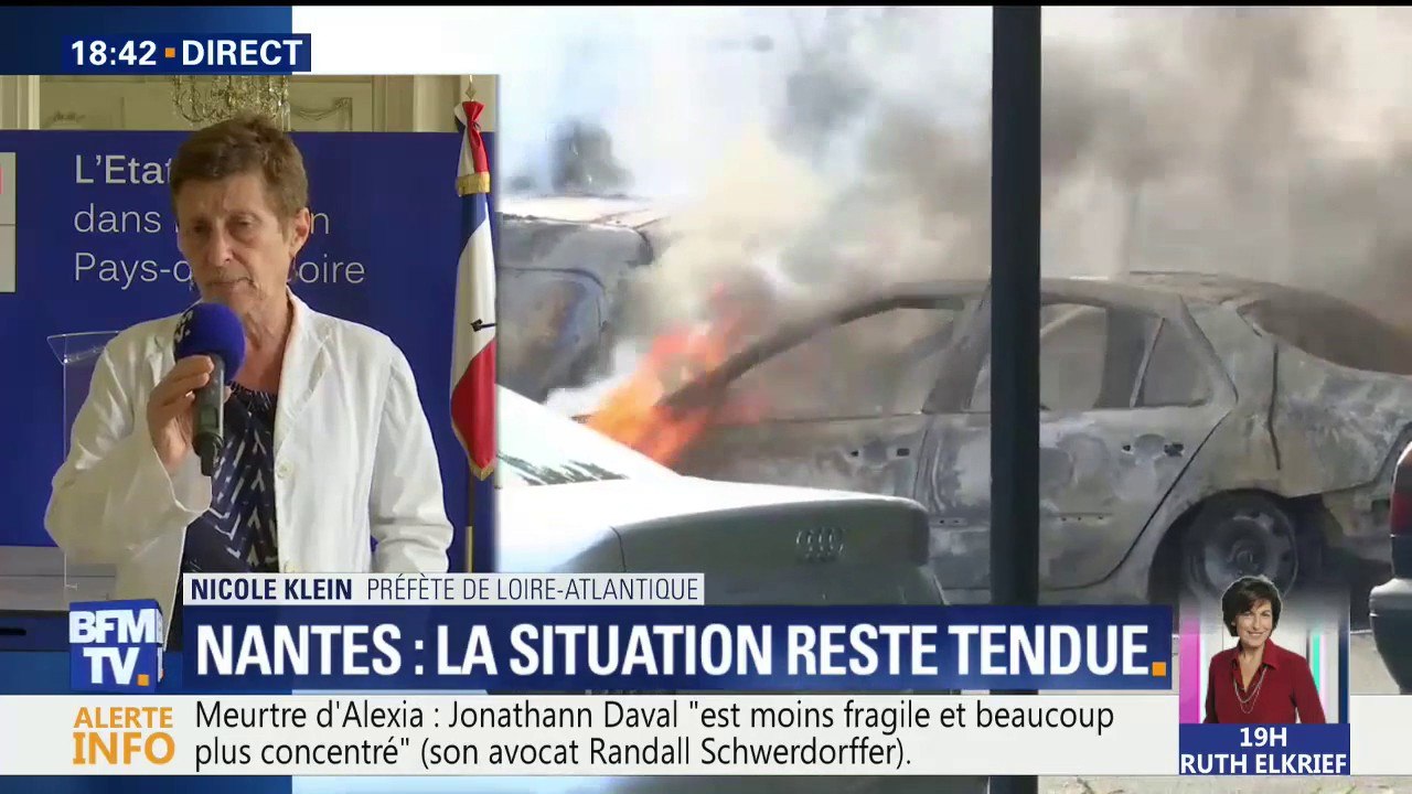 Nantes: “Il y a une tension très forte, il y aura des CRS toute la nuit”, affirme la préfète de Loire-Atlantique