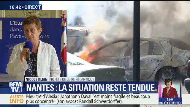 Nantes: “Il y a une tension très forte, il y aura des CRS toute la nuit”, affirme la préfète de Loire-Atlantique