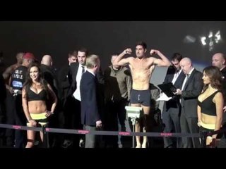 Frank Buglioni v Andrew Robinson Bad Blood Weigh-In