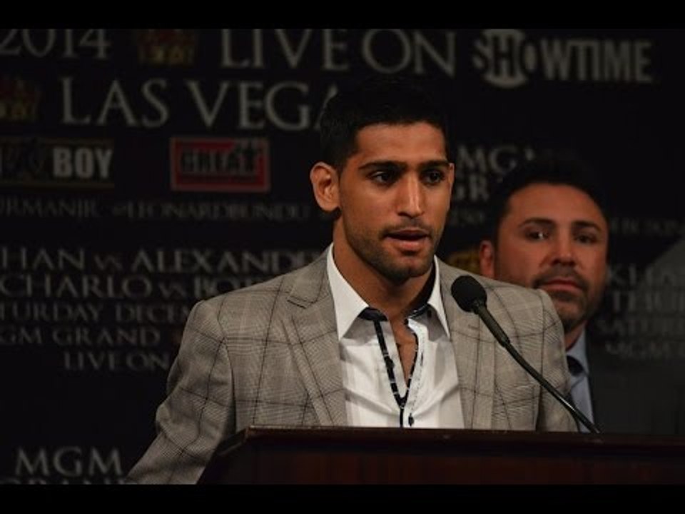 Amir Khan vs Devon Alexander FINAL PRESS CONFERENCE
