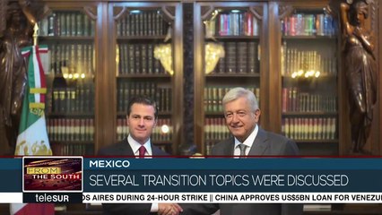 AMLO Meets With Nieto
